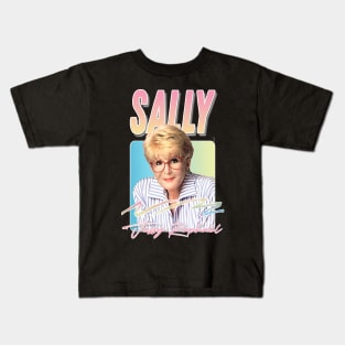 Sally Jessy Raphael / Retro 90s Style Fan Design Kids T-Shirt